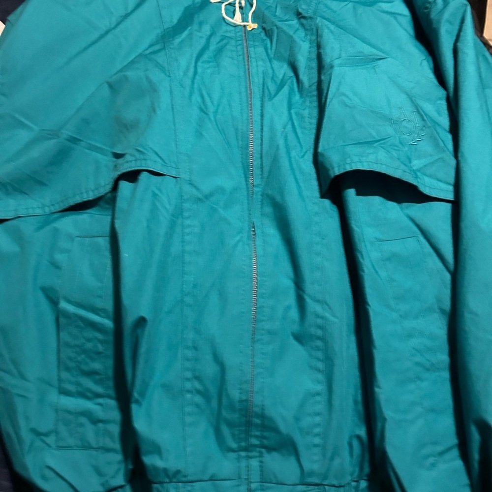 Vintage mens members only size medium teal - Picture 6 of 7